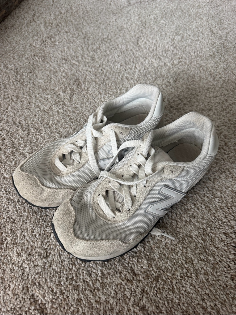 New Balance Off-White Women's Athletic Sneakers